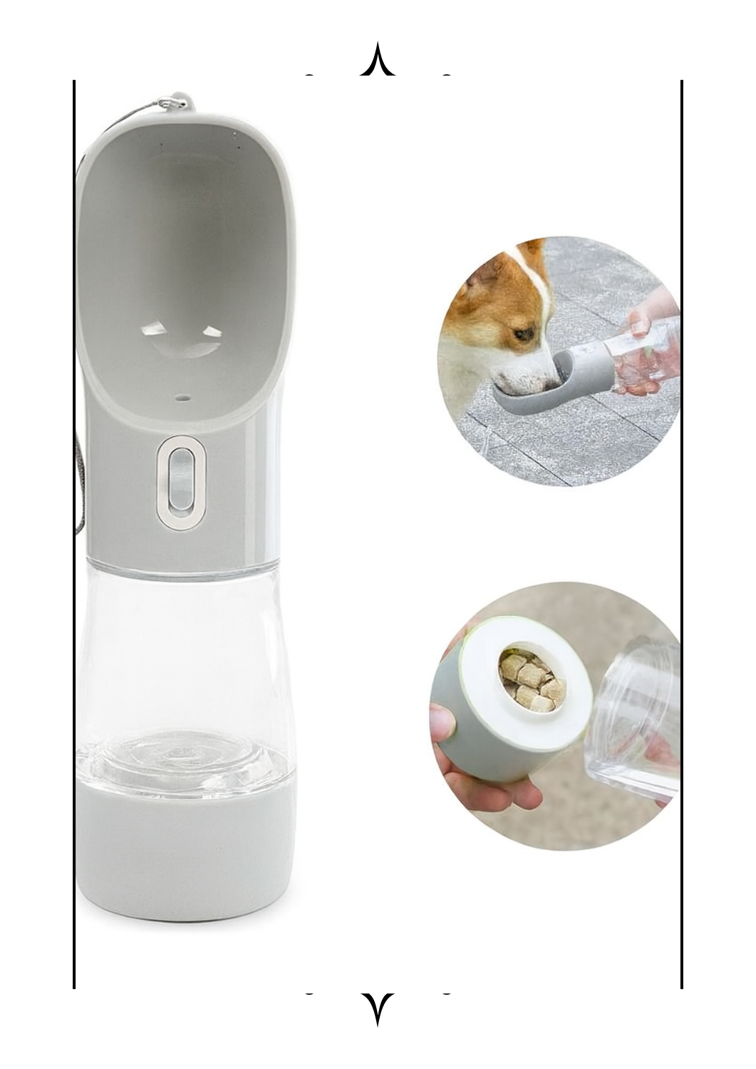 4 in 1 Pets Water Bottle